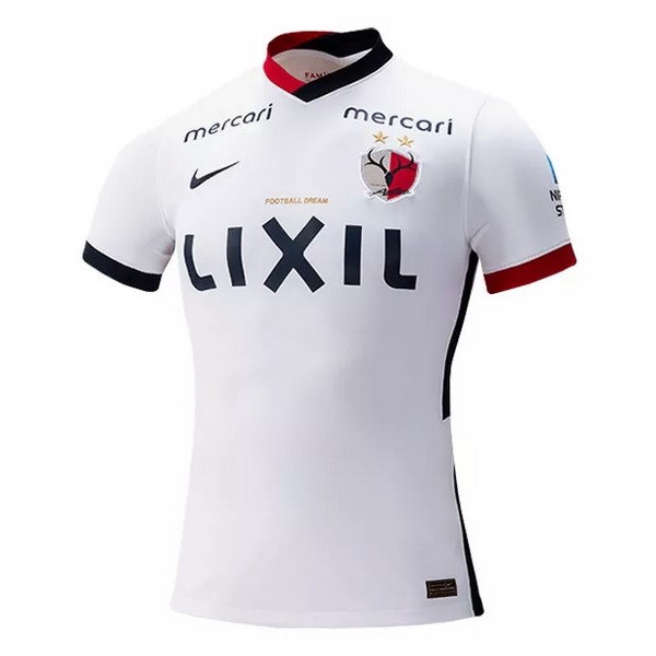 Tailandia Camiseta Kashima Antlers 2ª Kit 2021 2022 Blanco